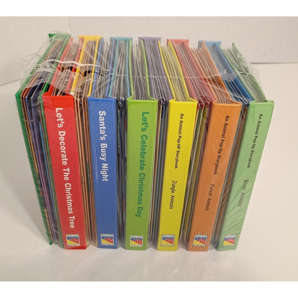 12 Pop Up Storybook Lot Books, NEW, Christmas & Animal, Better Than Broccoli
